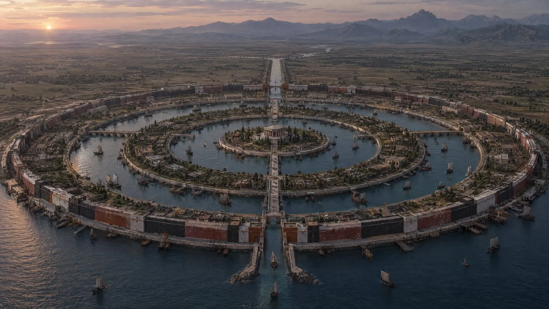 Atlantis: halkalı şehir