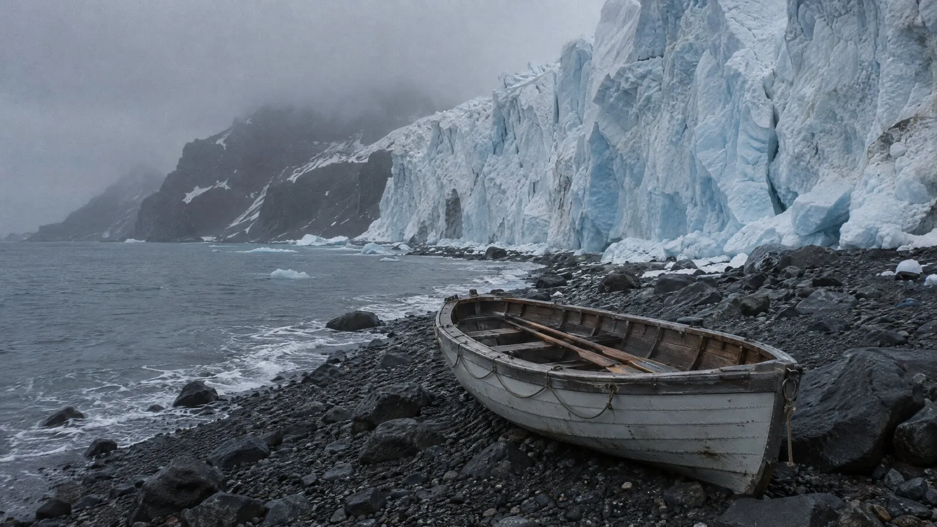 Tristan da Cunha kıyısı